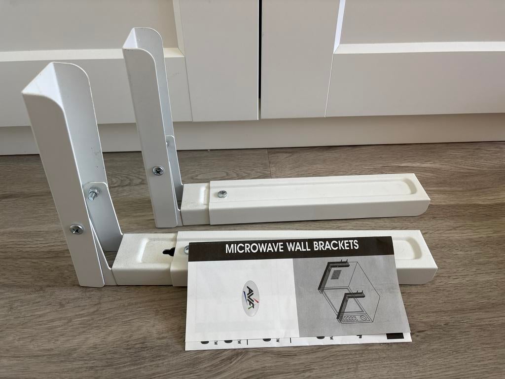 Magnetron ophangbeugels - AVA Microwave Wall Brackets, Witgoed en Apparatuur, Magnetrons, Ophalen of Verzenden, Zo goed als nieuw