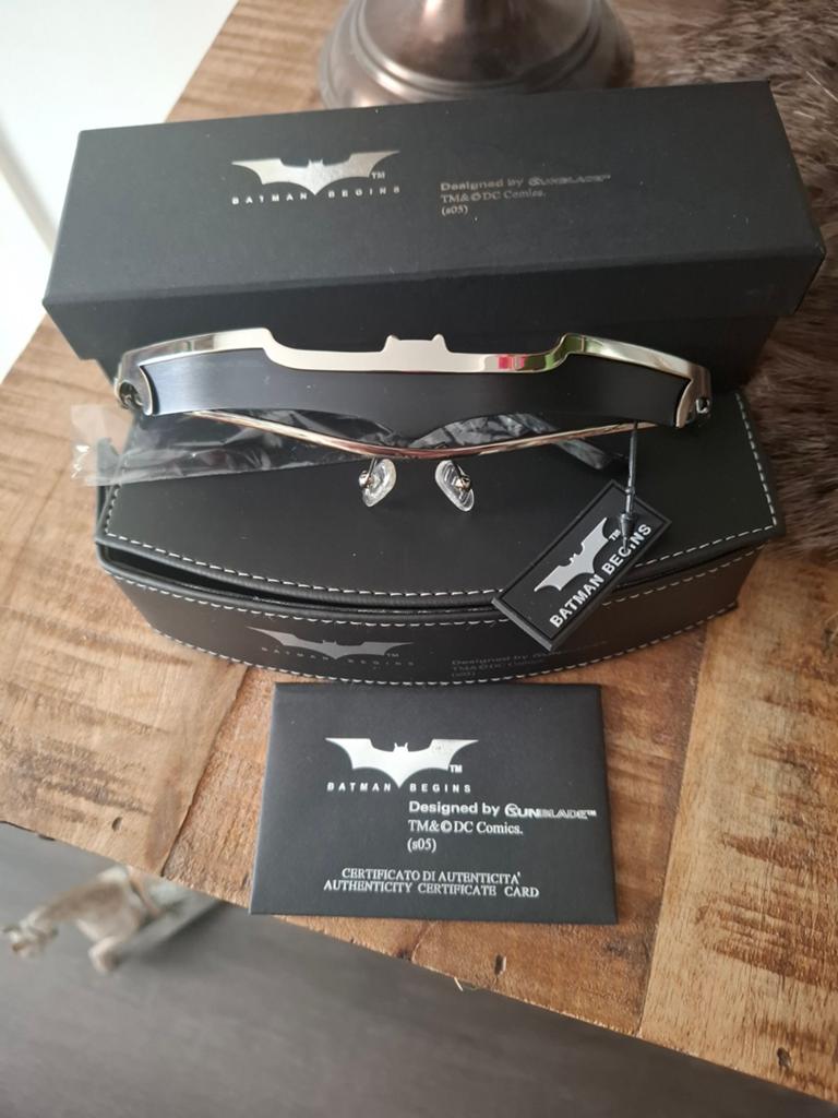 Batman Begins sunblade - Nieuw in Doos met Certificaat, Ophalen of Verzenden, Nieuw, Overige merken