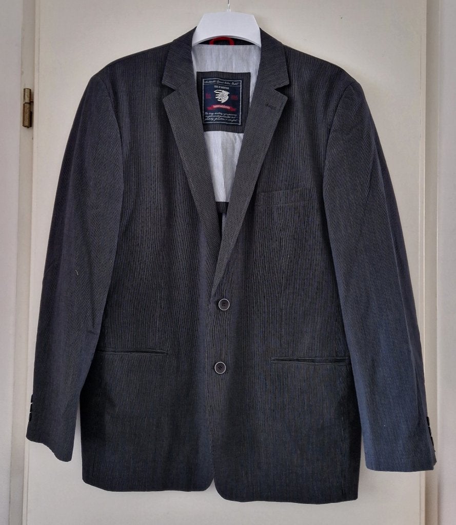 Heren colbert Charles Vögele maat 58 (NIEUW), Charles Vögele, Zwart, Ophalen of Verzenden, Maat 56/58 (XL)