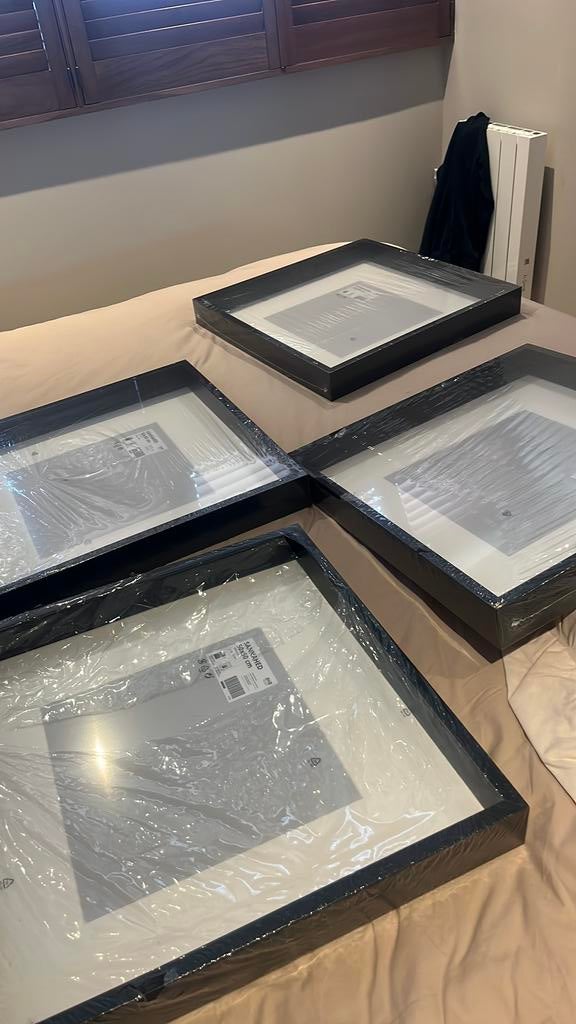 4 sannahed lijsten, Kunststof, Raamkozijn, Zo goed als nieuw, Ophalen