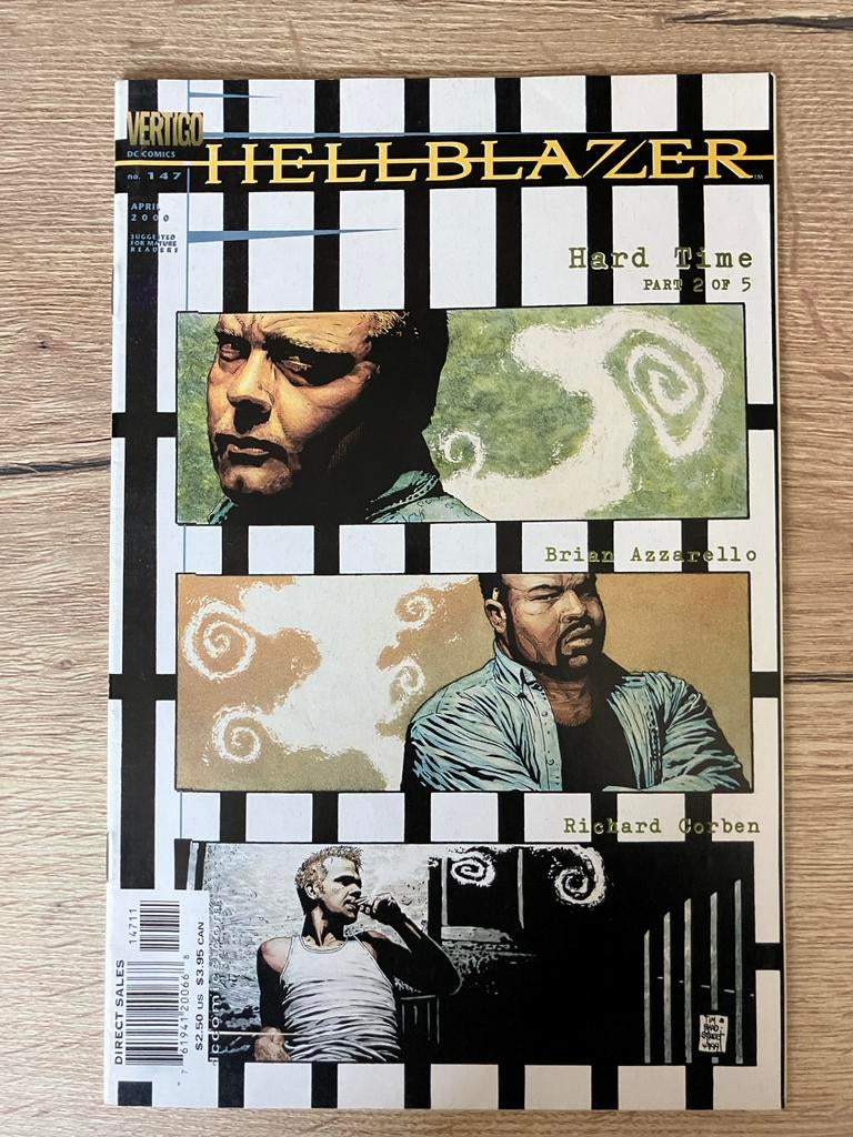 Hellblazer #147 - Hard Time Part 2 of 5 (Vertigo, 2000), Boeken, Strips | Comics, Zo goed als nieuw, Eén comic, Amerika, Ophalen of Verzenden