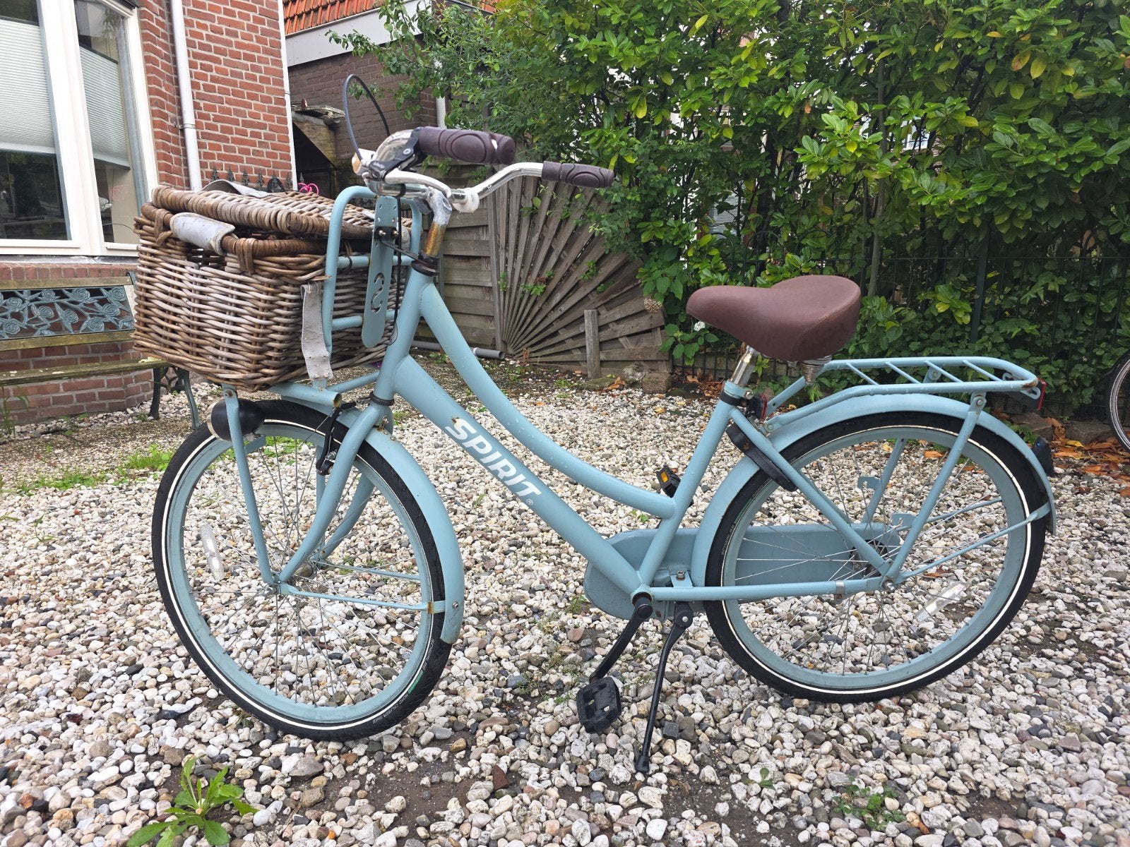 Meisjesfiets 22 inch - Spirit - recent nieuwe banden, Fietsen en Brommers, Ophalen, Gebruikt, 22 inch