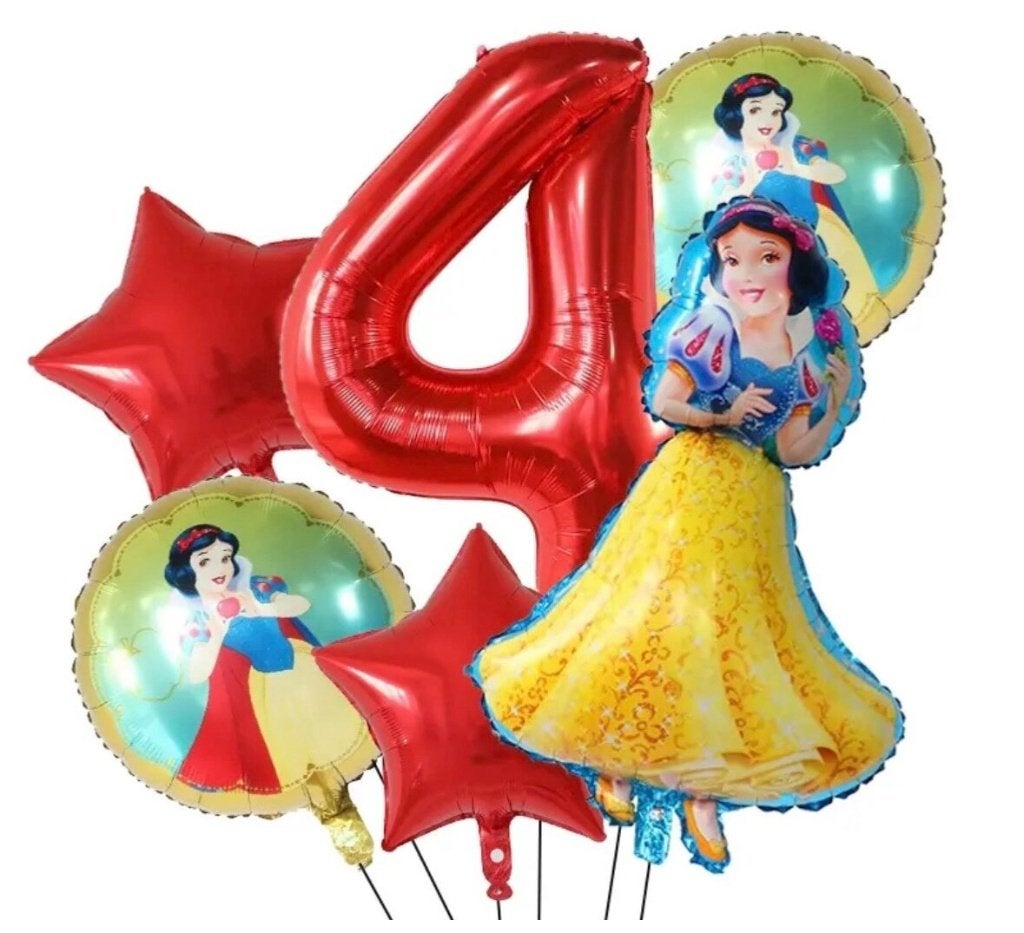 Sneeuwwitje ballonnen, Ophalen of Verzenden, Nieuw, Versiering, Verjaardag