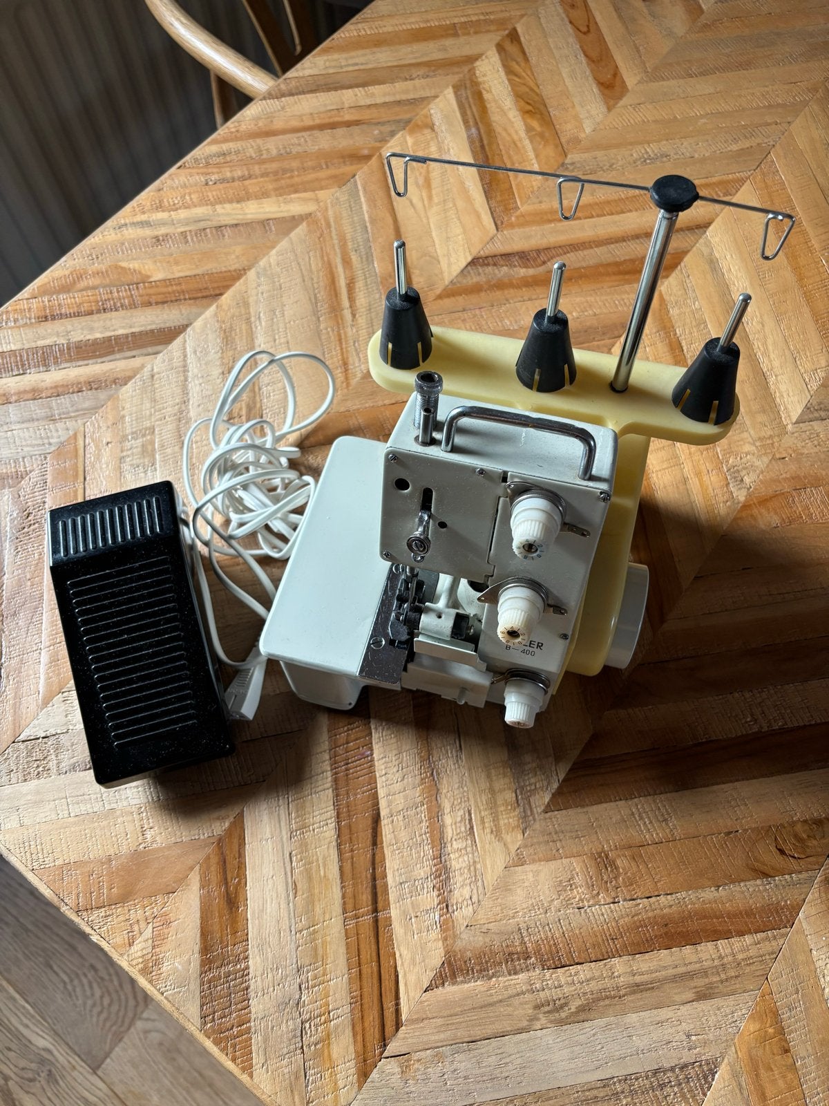 Köhler B-400 Lockmachine - Vintage, Ophalen, Gebruikt, Lockmachine, Overige merken