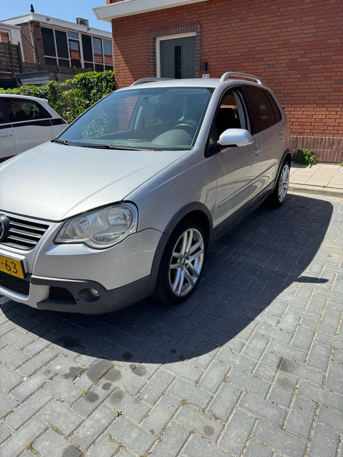 Volkswagen Polo 1.4 16V 59KW Cross 2008 Grijs, Voorwielaandrijving, 15 km/l, Handgeschakeld, Particulier