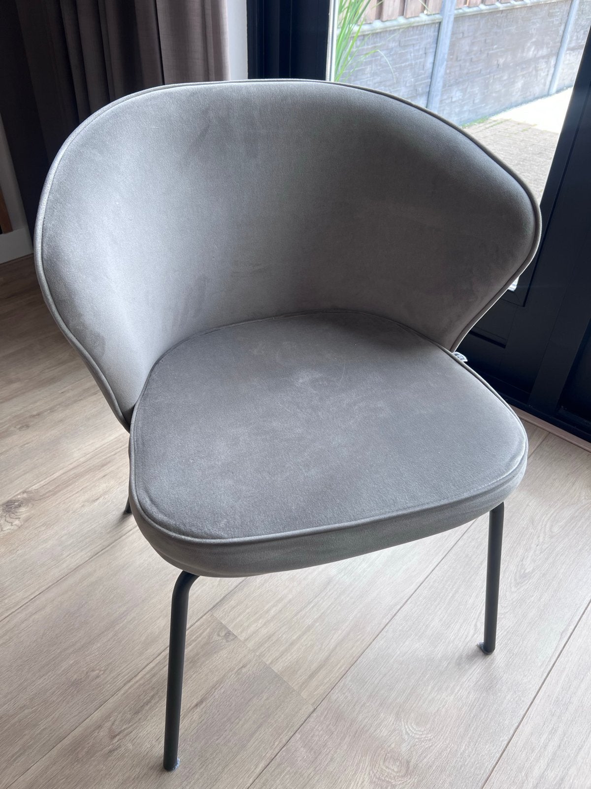 6x Eetkamerstoelen, Ophalen, Overige kleuren, Zo goed als nieuw, Stof