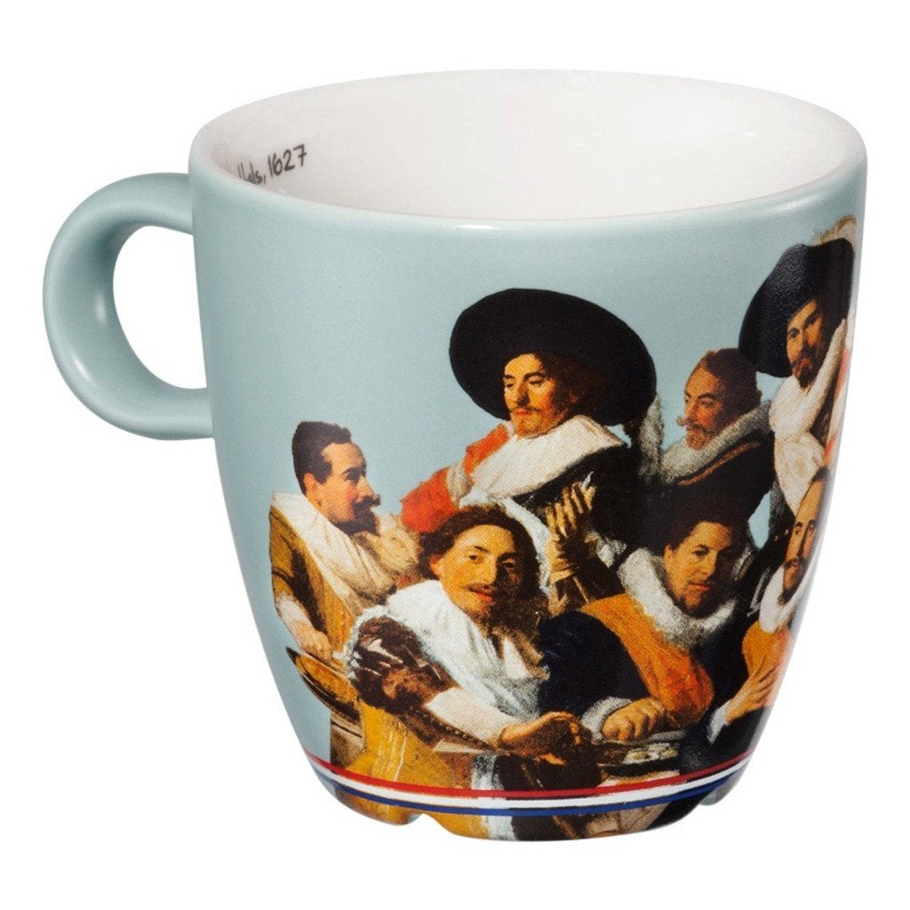3 mokken Douwe Egberts oude meesters Parel,Schutters en Melk, Verzenden, Nieuw, Overige stijlen, Kop(pen) en/of Schotel(s)
