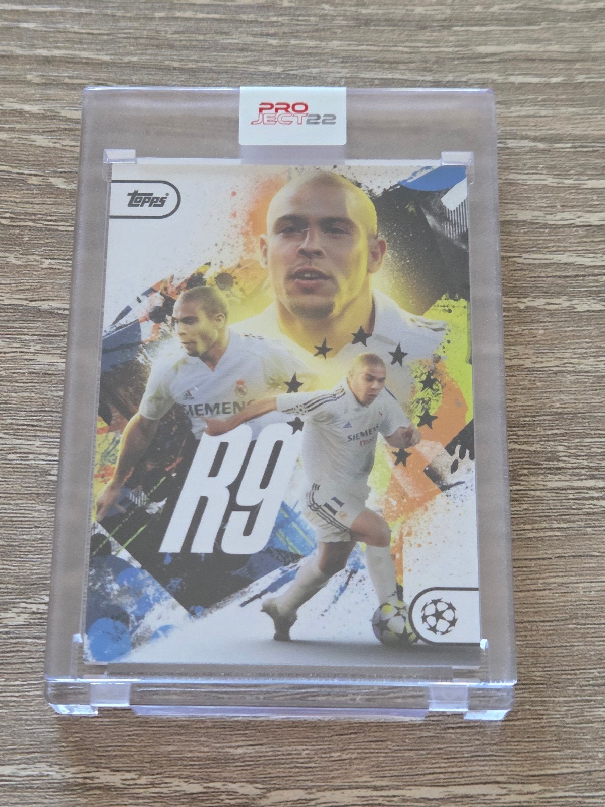 Topps project 22 trading card Ronaldo R9, Verzamelen, Sportartikelen en Voetbal, Nieuw, Poster, Plaatje of Sticker, Buitenlandse clubs