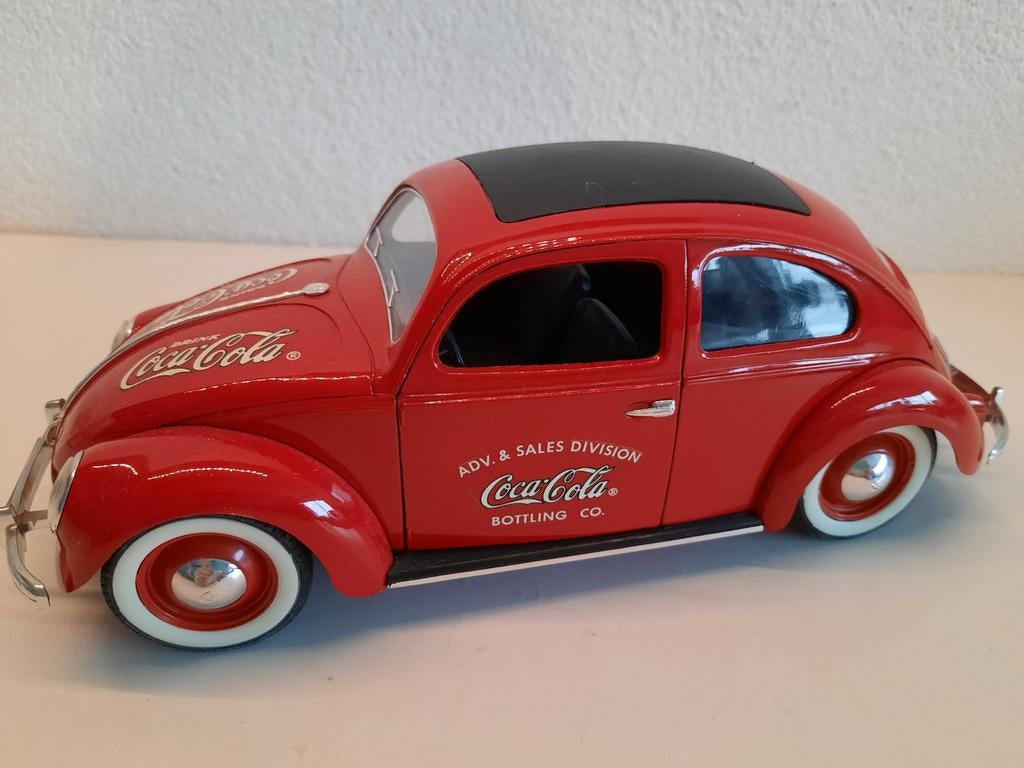 Solido Volkswagen Kever Coca Cola, Hobby en Vrije tijd, Modelauto's | Overige schalen, Ophalen of Verzenden, Auto