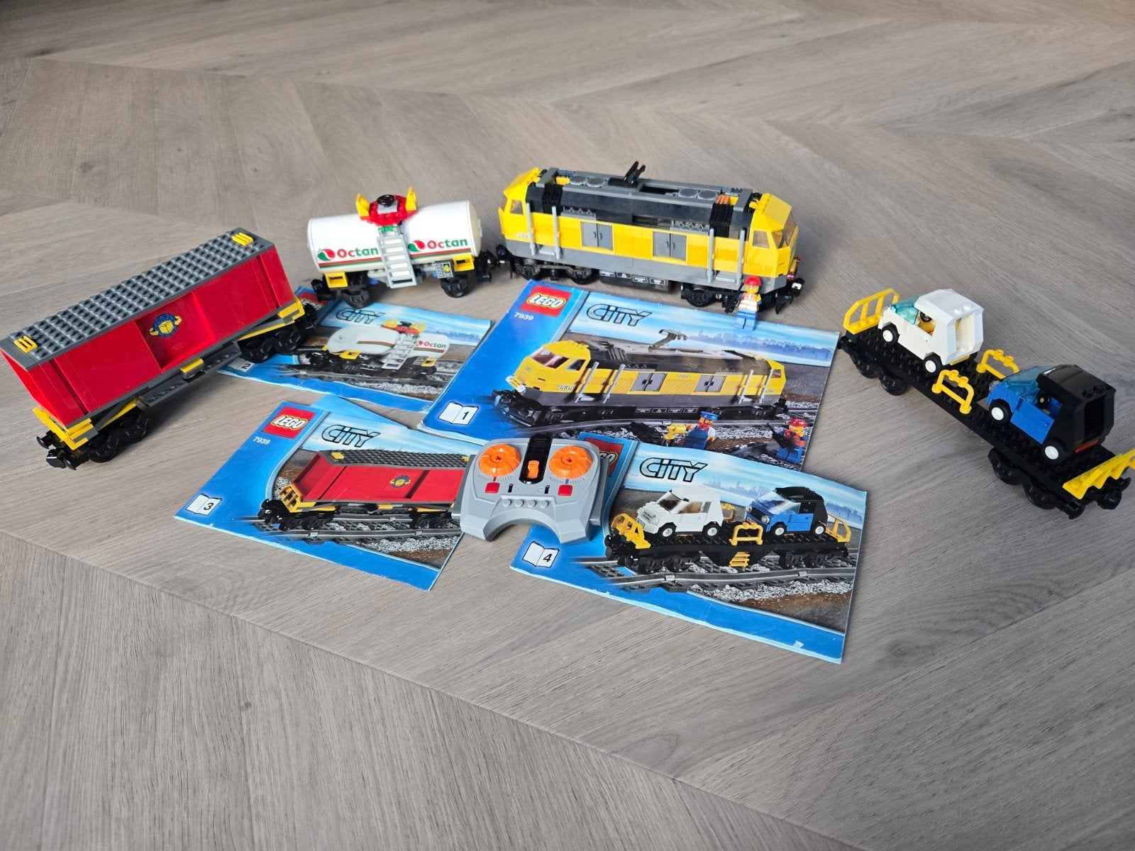 Lego City Trein 7939 Vracht- en passagierstrein, Lego, Ophalen of Verzenden, Inclusief instructies, City