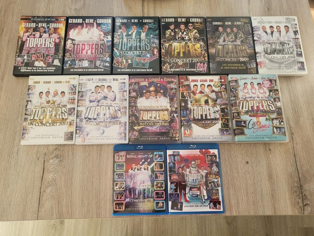 Toppers in Concert DVD/Blu-ray Collectie 2005-2016 & 2019, Cd's en Dvd's, Alle leeftijden, Ophalen, Zo goed als nieuw