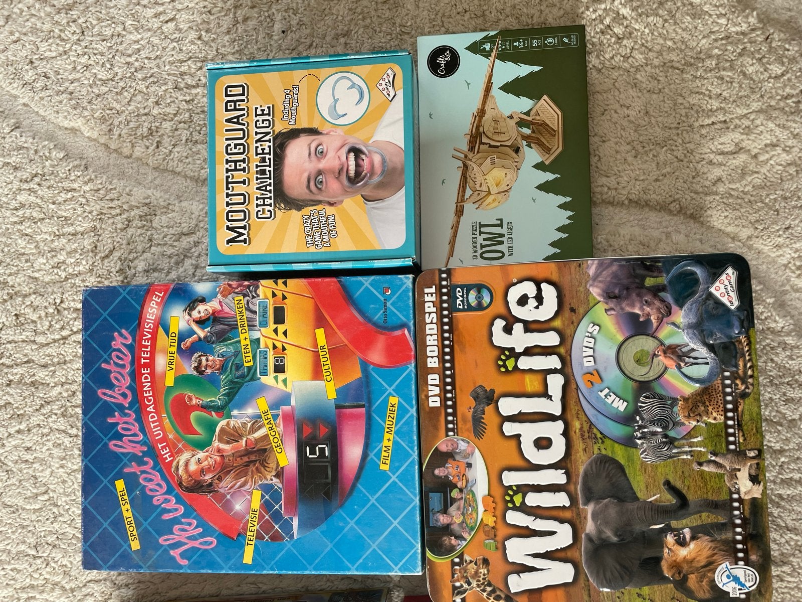 Diverse spellen: Monopoly, schaakbord, puzzels en meer, Ophalen of Verzenden