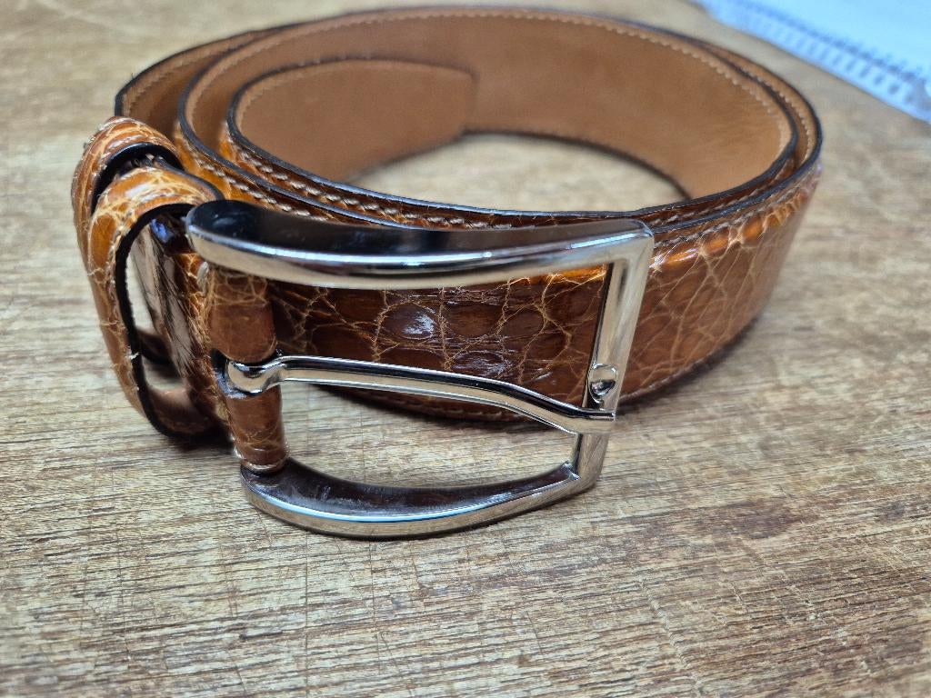 riem croco top!, 95 tot 105 cm, Bruin, Ophalen of Verzenden, Zo goed als nieuw