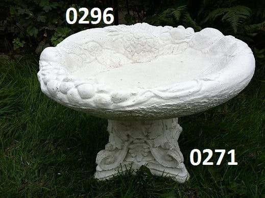 Water fruitbak met zuil. nr 0296 & 0271, Ophalen, Nieuw
