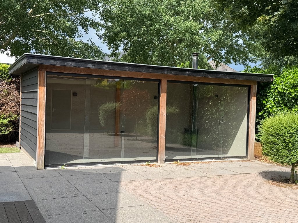 Glazen schuifwand, Ophalen, Gebruikt, Serre