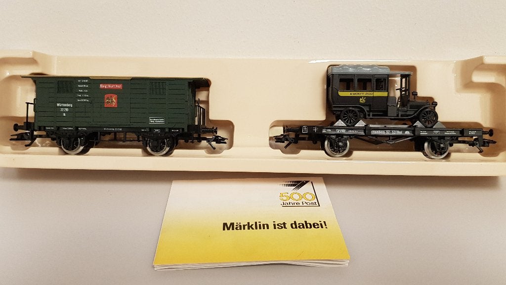 Märklin 4501 bestnr 63-01 500 jaar Duitse Post, Hobby en Vrije tijd, Modeltreinen | H0, Wisselstroom, Ophalen of Verzenden, Märklin