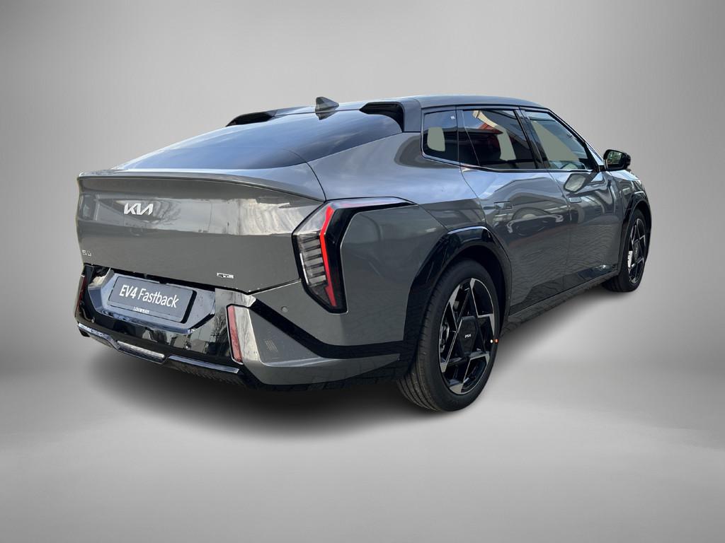 Kia EV4 Fastback GT-Line Business Edition 81.4kWh (bj 2026), Auto's, Kia, 12 maanden, Metallic lak, Zwart, Leder