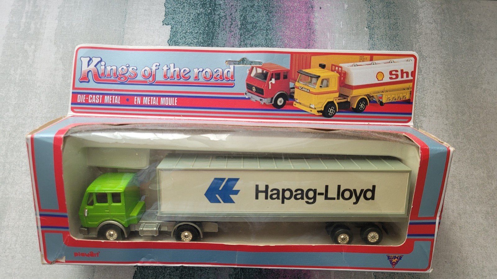 Kings of the Road Hapag-Lloyd vrachtwagen (Die-Cast Metal), Ophalen of Verzenden, Nieuw