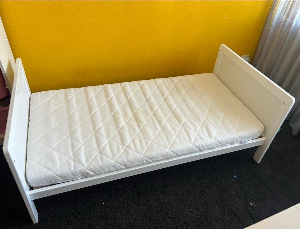 Petite Amelie Meegroeibed - Inclusief matras. ZSM ophalen, Ophalen, Wit, 190 cm of minder, Hout