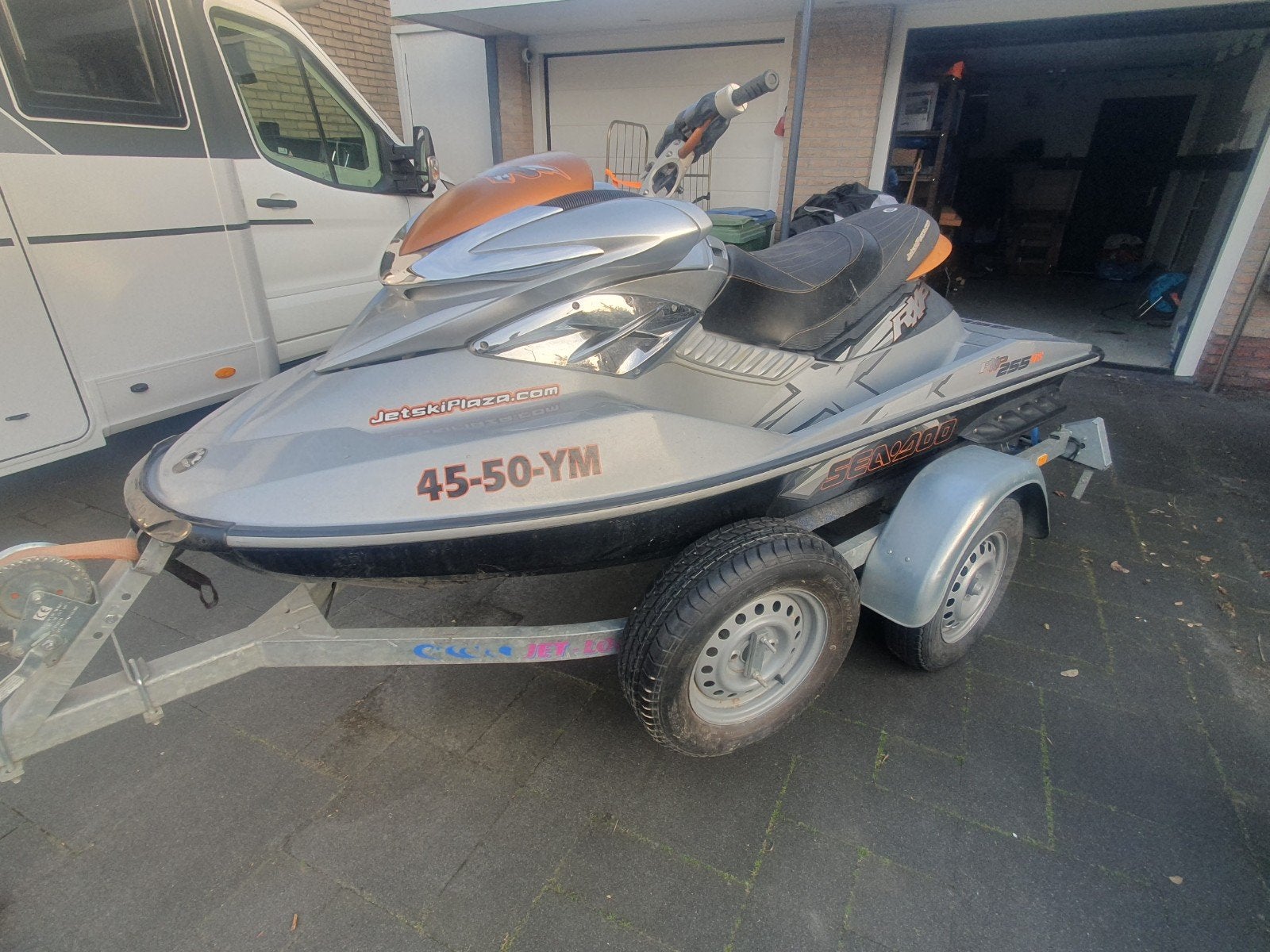 SeaDoo RXP255 RS incl trailer en afdekhoes 258 pk 100+ KMH!, Watersport en Boten, Ophalen, Gebruikt, Benzine, 200 pk of meer