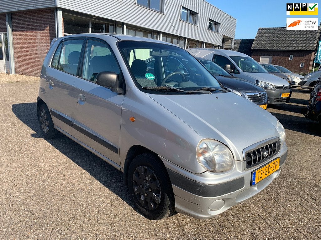 Hyundai Atos Spirit 1.0i SLX AUTOMAAT 2000 € 650.- APK TOT, Auto's, Hyundai, 15 km/l, 4 cilinders, 833 kg, Origineel Nederlands