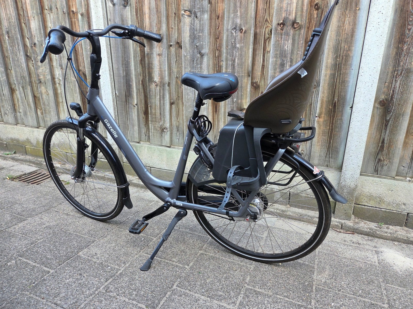 Gazelle Luzern Damesfiets met Kinderzitje - Frame 53cm, Fietsen en Brommers, Fietsen | Dames | Damesfietsen, Ophalen, Terugtraprem