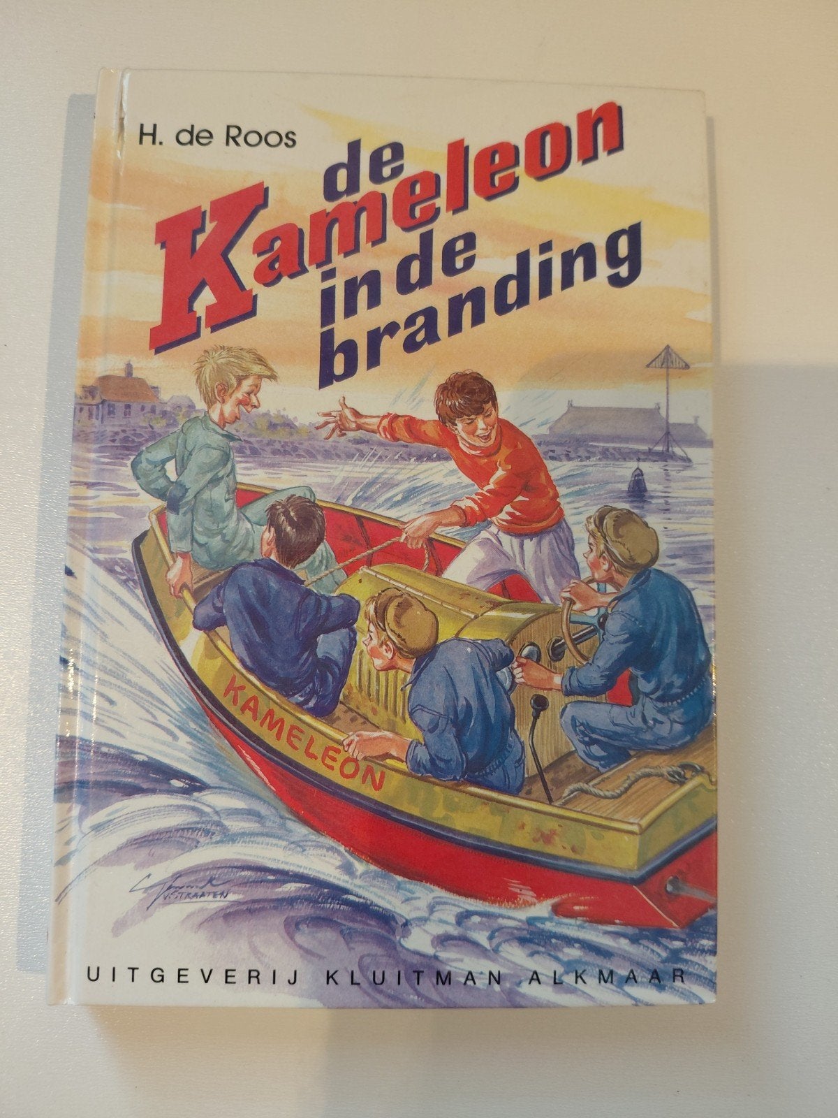 De Kameleon in de Branding - H. de Roos, Boeken, Ophalen of Verzenden, Gelezen, H. de Roos, Fictie algemeen