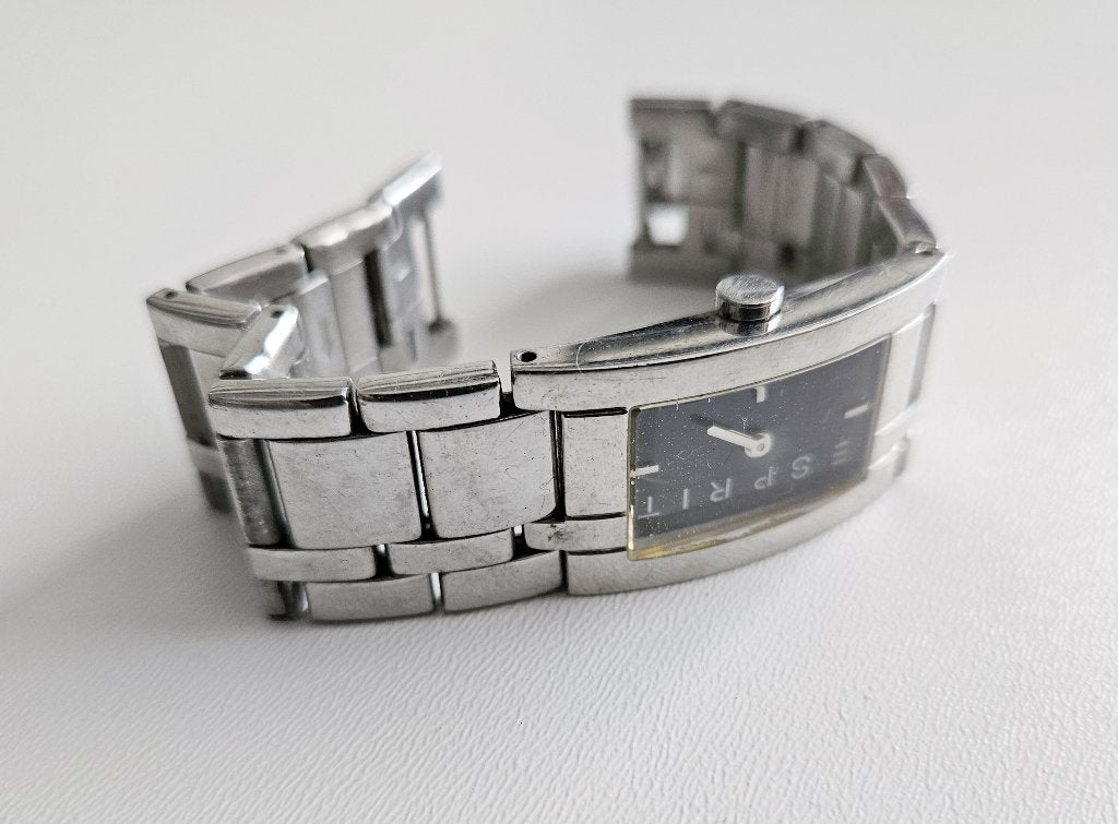 esprit horloge, Staal, Gebruikt, Staal, Ophalen of Verzenden