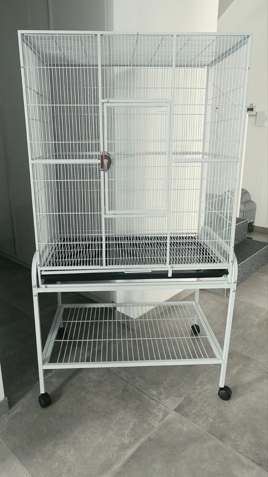 Vogelkooi (nieuwstaat), Ophalen, Zo goed als nieuw, Metaal, Vogelkooi