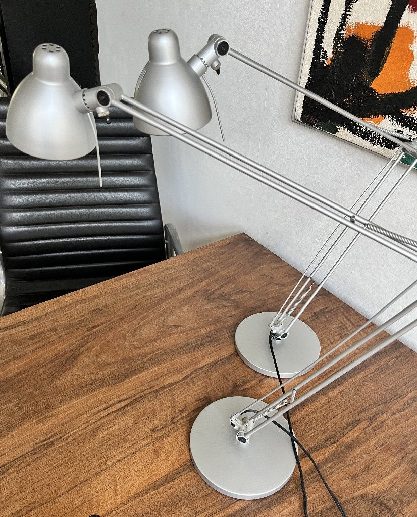 Ikea tafellamp of bureaulamp A4904-2 (2 stuks), Bureaulamp, Gebruikt, 60 cm, Overige fittingen