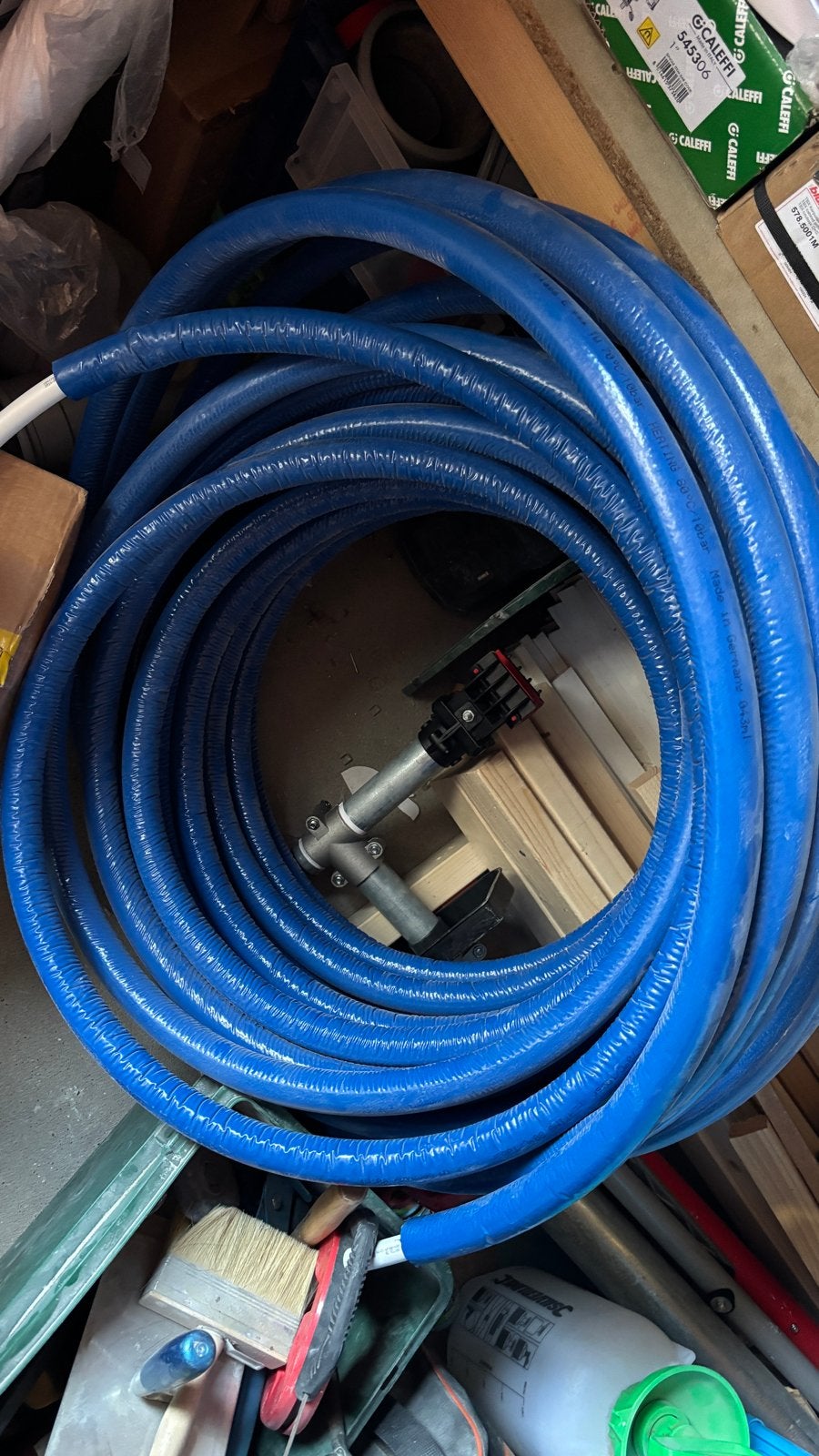 Uponor AKB Uni Pipe Plus 20x2,25mm Geïsoleerd 6mm Blauw, Ophalen, Overige materialen, 6 meter of meer, Overige typen