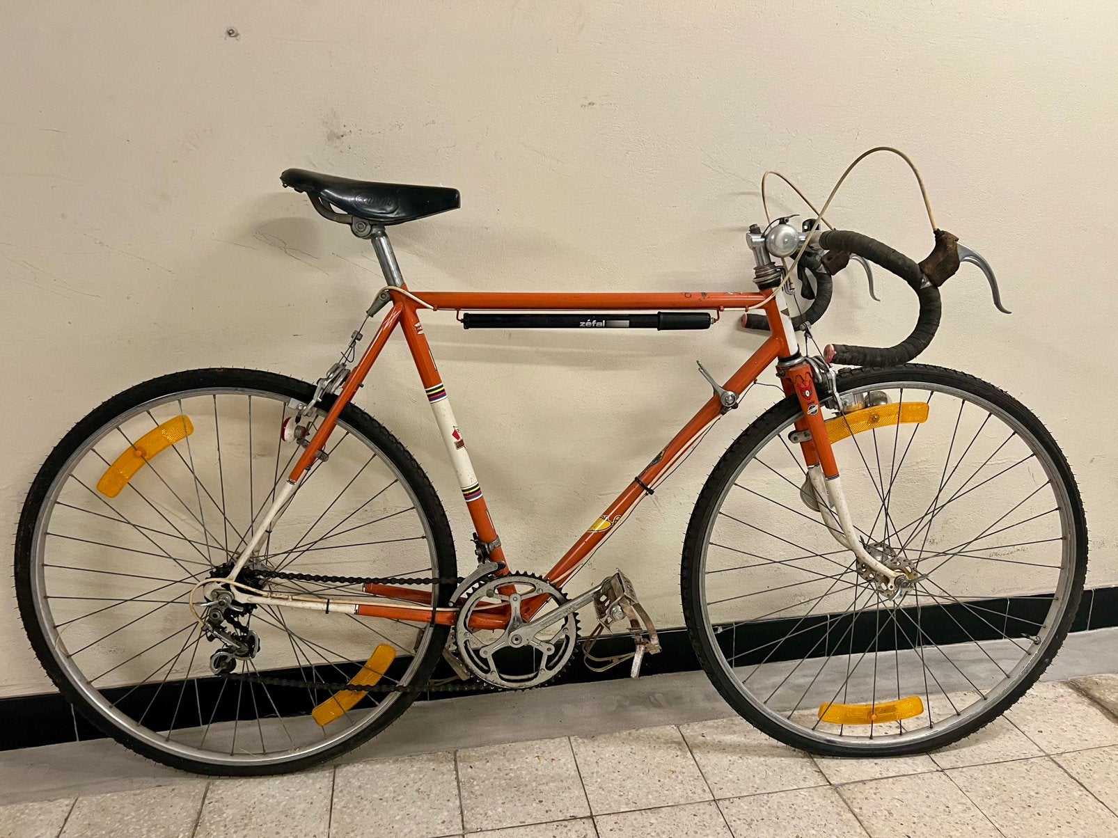 Vintage jaren 60 koersfiets !!, Minder dan 10 versnellingen, Gebruikt, Staal, Ophalen