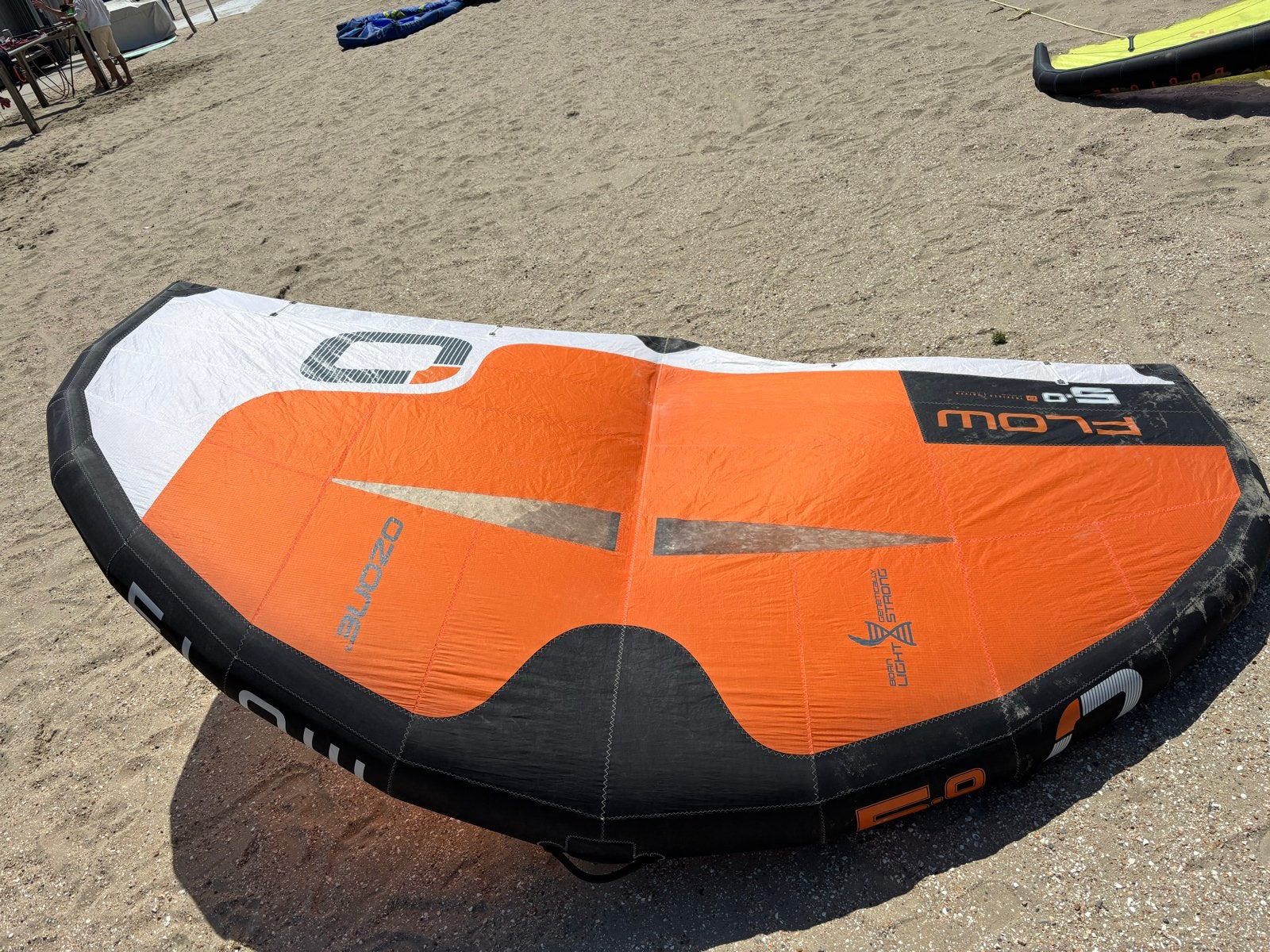 Ozone Flow 5.0 meter Wing - Zo goed als nieuw, Watersport en Boten, Wingsurfen, Ophalen of Verzenden, Zo goed als nieuw, Wingsurf-wing