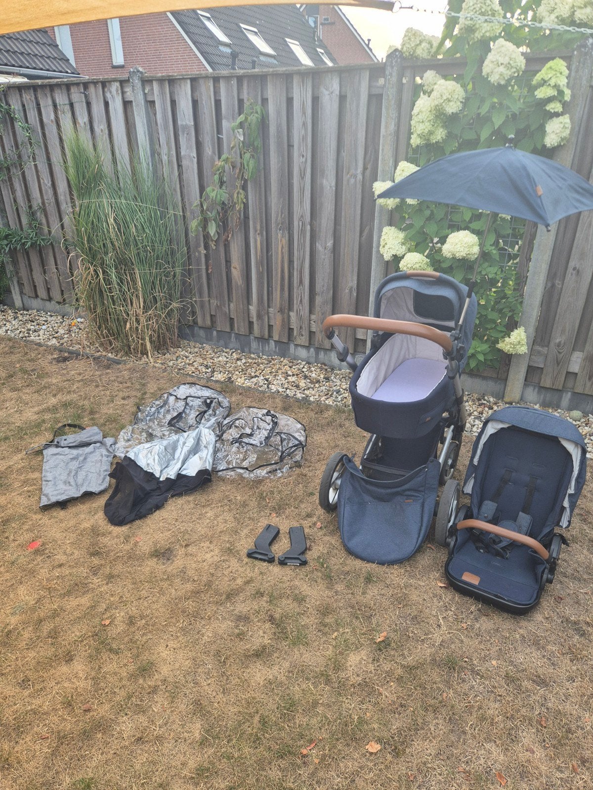 Mutsy NIO 3-in-1 kinderwagen | reiswieg + wandelwagen, Ophalen, Gebruikt, Combiwagen, Mutsy