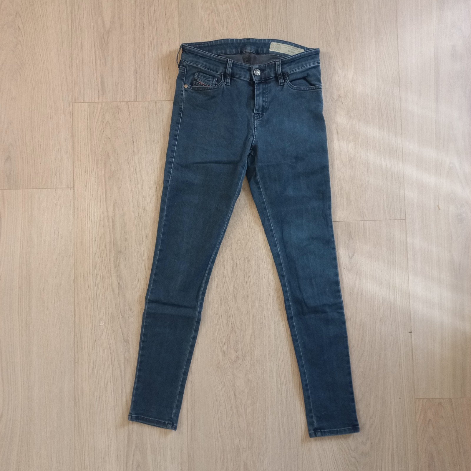 Diesel Slandy Damesjeans - W29 L32 Superslim Regular Waist, Blauw, Ophalen of Verzenden, Diesel, W28 - W29 (confectie 36)