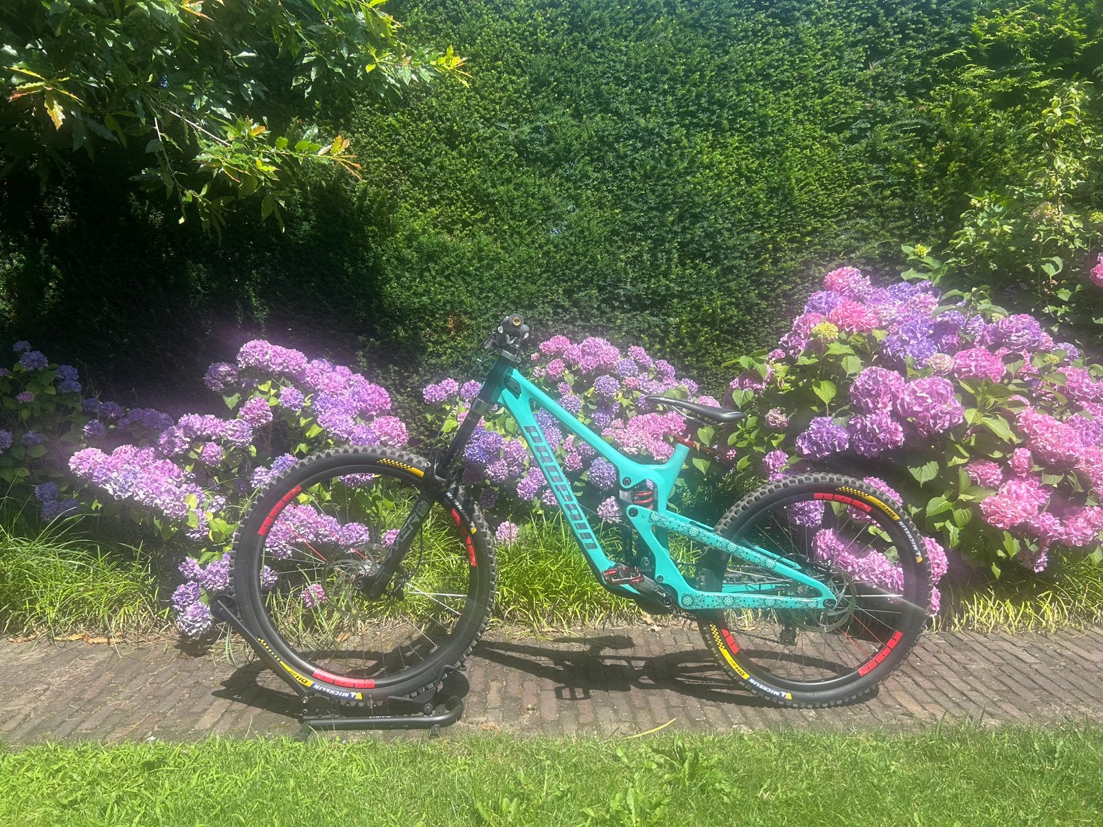 Propain rage carbon maat L, Fietsen en Brommers, Fietsen | Mountainbikes en ATB, Gebruikt, Fully, Schijfrem, Ophalen