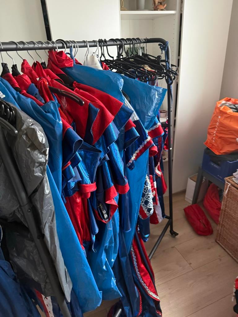 Carnavalskostuums, 23 stuks, Maat 38/40 (M), Carnaval, Ophalen of Verzenden, Zo goed als nieuw