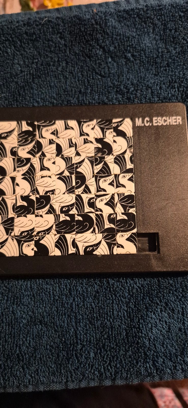 M.C. Escher Schuifpuzzel - "E 128 1967" PUSSYCAT, Ophalen of Verzenden, Zo goed als nieuw, Overige typen
