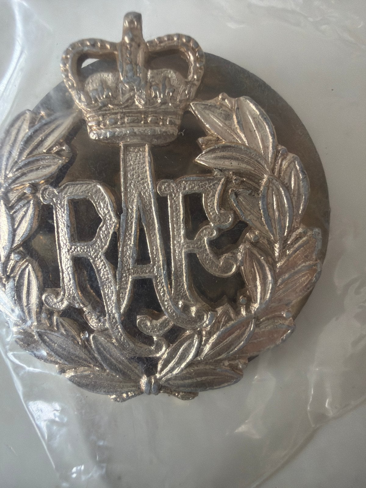 Vintage RAF Speldje - Royal Air Force Button/Pin, Ophalen of Verzenden
