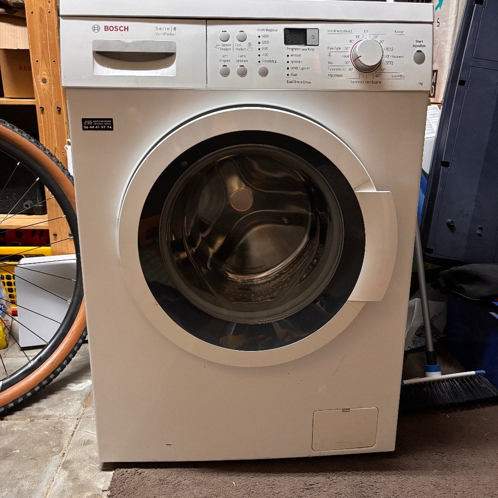 Bosch Wasmachine Serie 6 Varioperfect, Ophalen, Gebruikt, Voorlader, 85 tot 90 cm