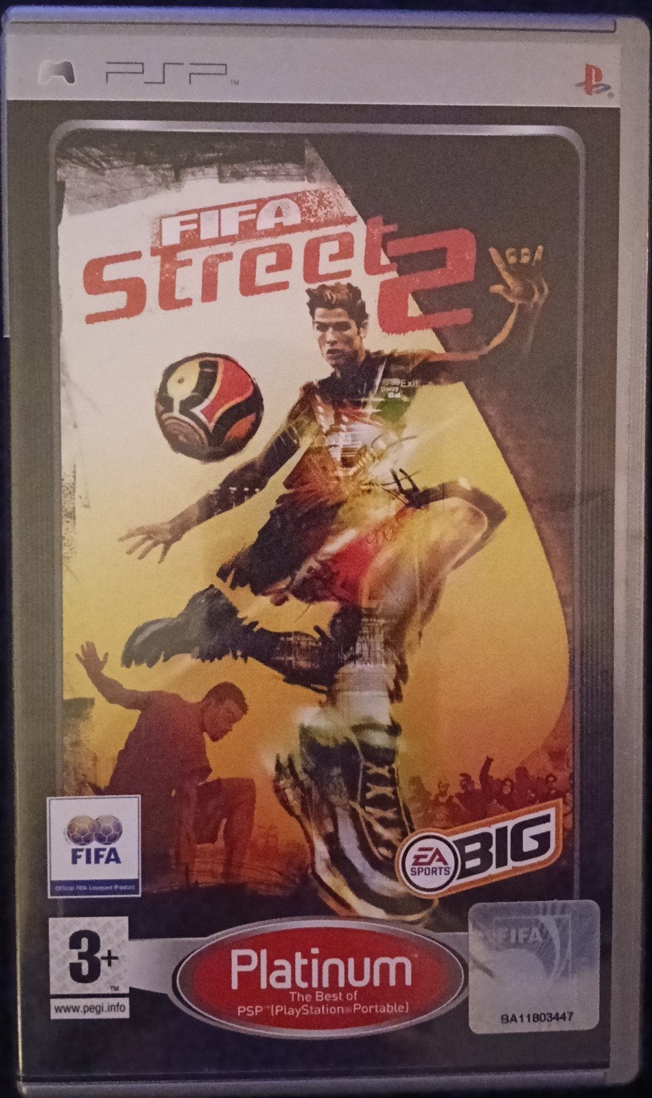 FIFA Street 2 platinum psp, 1 speler, Ophalen of Verzenden, Zo goed als nieuw, Vanaf 3 jaar