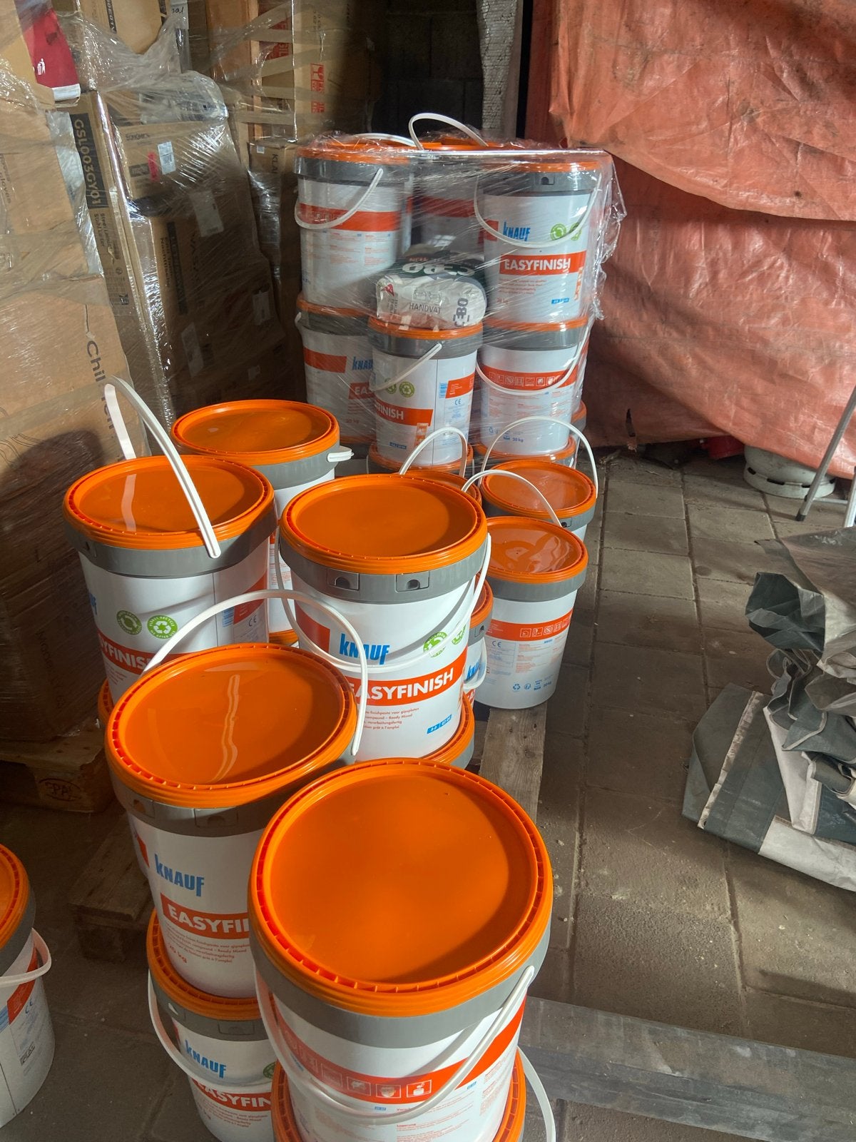 Knauf Easyfinish Lichtgewicht Finishpasta 20kg, Wit, Nieuw, Ophalen of Verzenden, Verf
