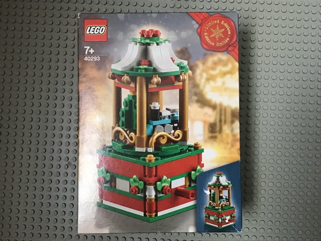 Lego 40293 Kerst Carrousel, Limited Edition, 2018, NIEUW., Lego, Nieuw, Ophalen of Verzenden, Inclusief accessoires