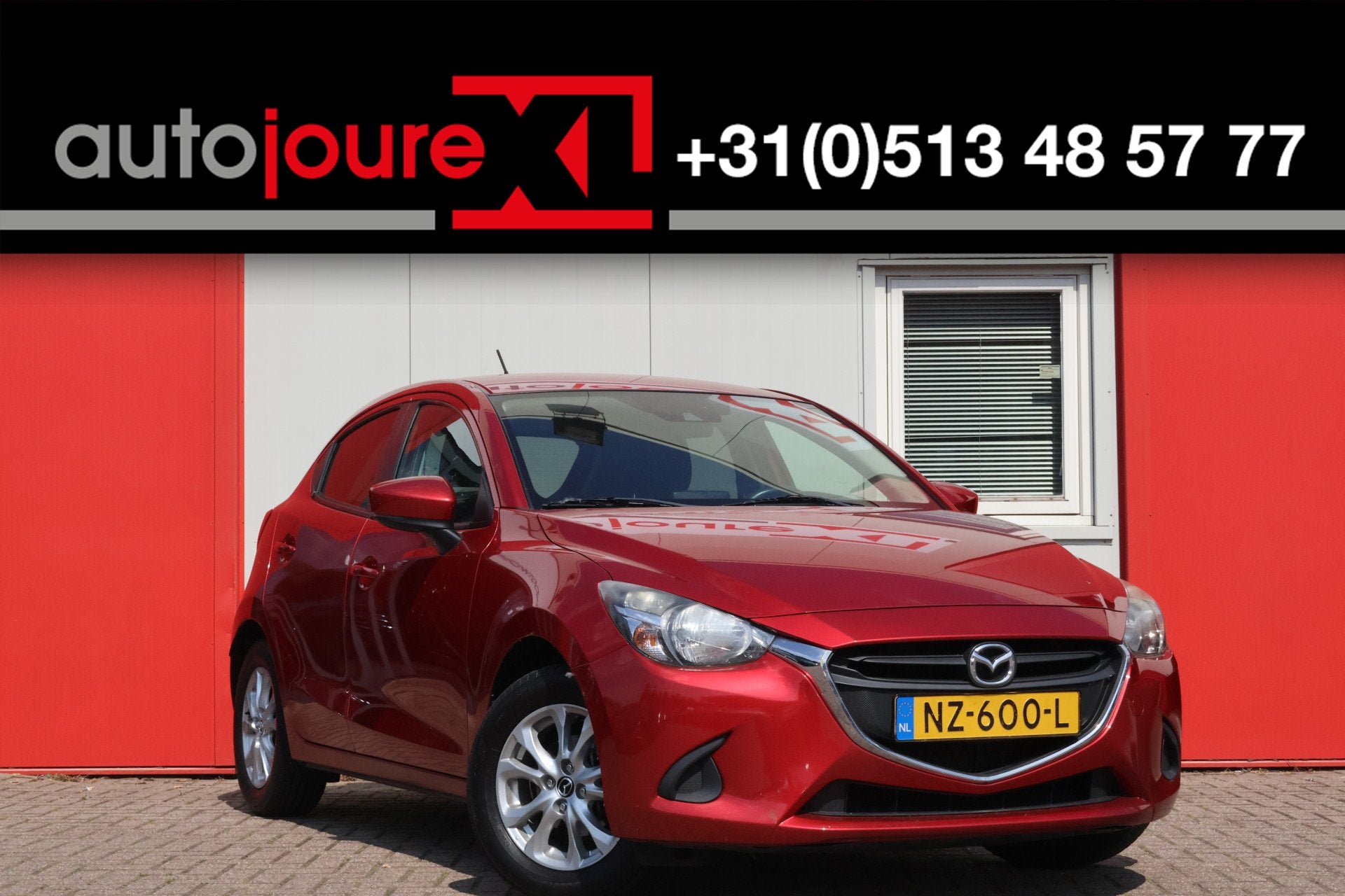 Mazda 2 1.5 Skyactiv-D Skylease+ (bj 2017), Auto's, Voorwielaandrijving, Stof, Gebruikt, Euro 6
