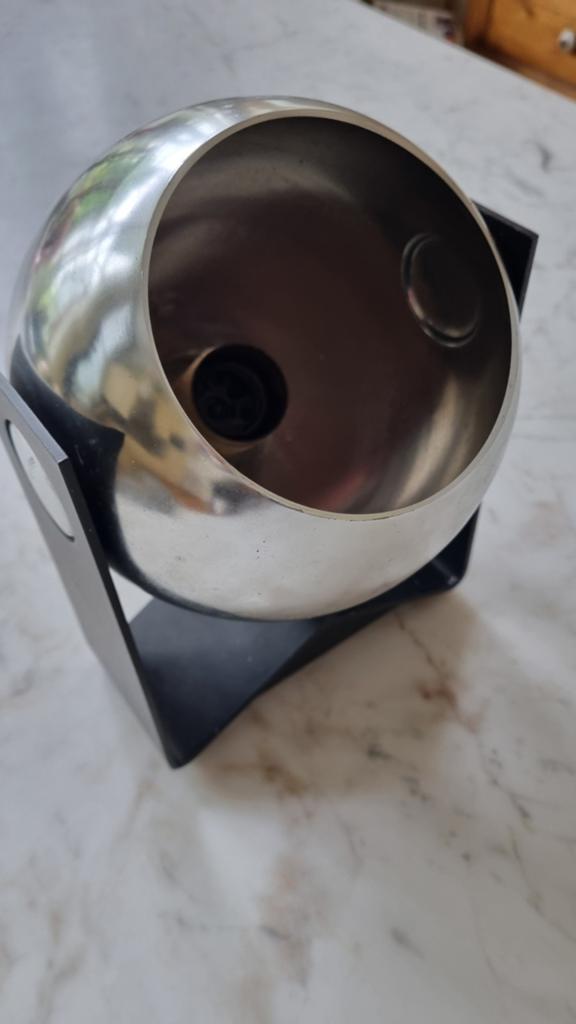 Novalux Vintage design wandlamp space age, Ophalen, Gebruikt, Metaal