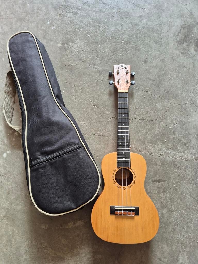 Ukelele met hoes - Zo goed als nieuw, Ophalen, Zo goed als nieuw, Ukelele