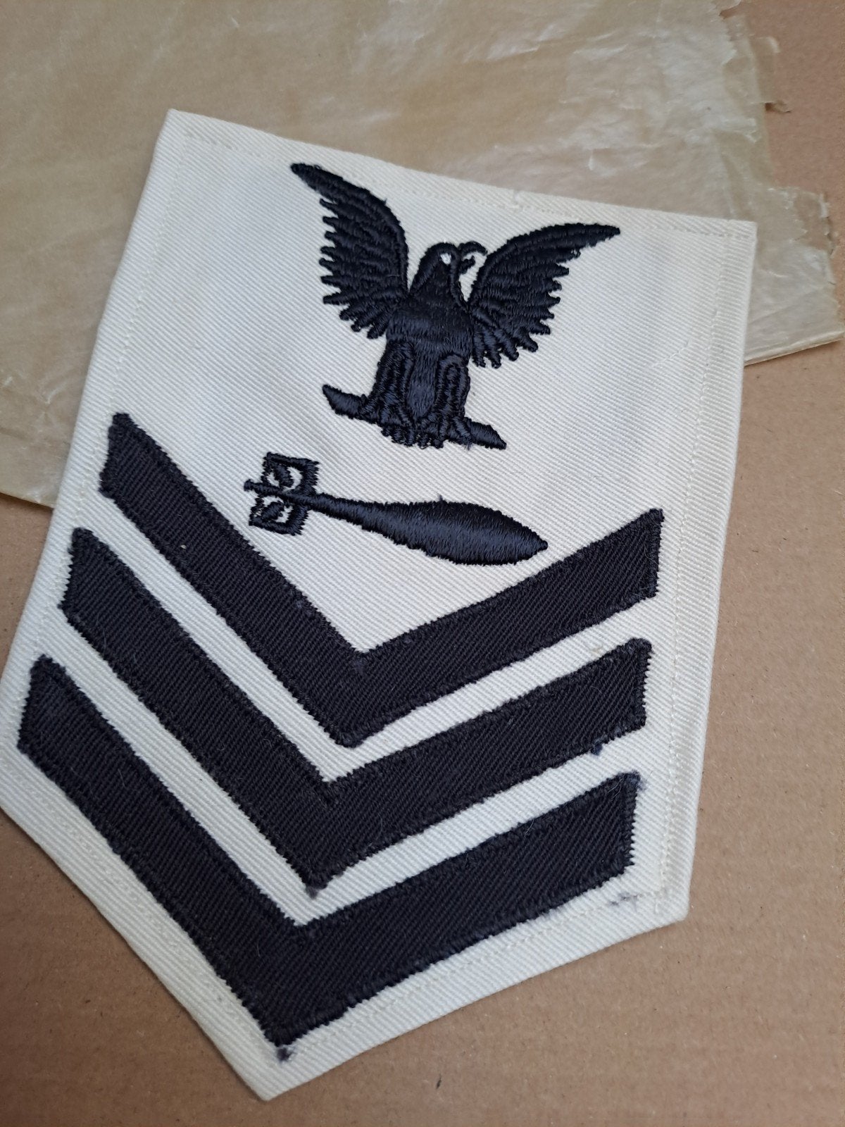 Vintage US Navy  Petty Officer Patch, Verzamelen, Amerika, Onbekend, Ophalen of Verzenden, Onbekend