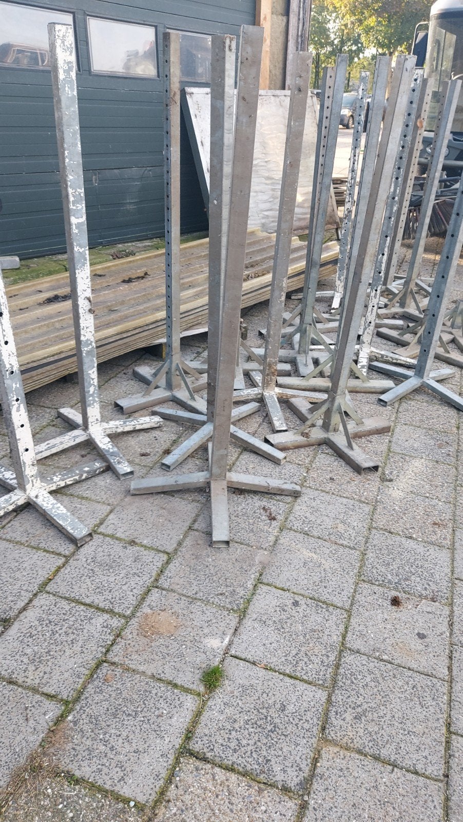 Hindernis  Staanders 1 koop, Ophalen, Springen