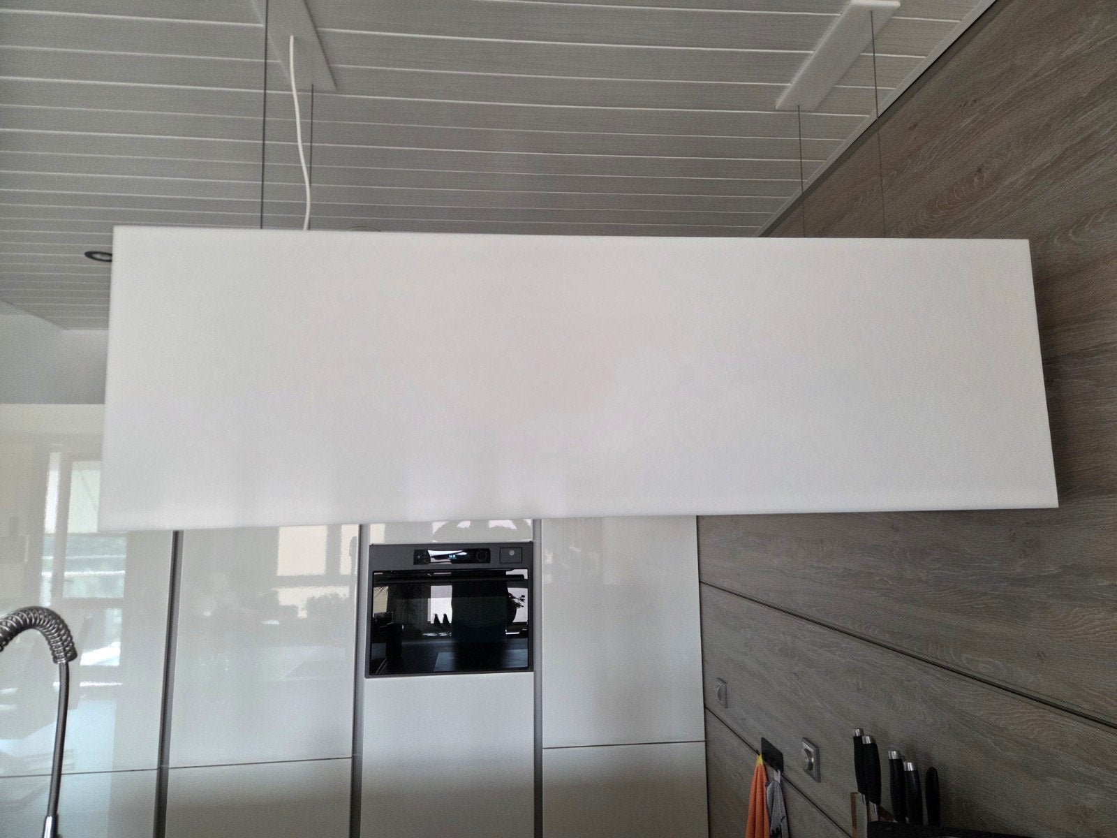 Afzuigkap novy type 7520 als nieuw met led en afstandsbedien, Ophalen, Radiator, Nieuw, 60 tot 150 cm