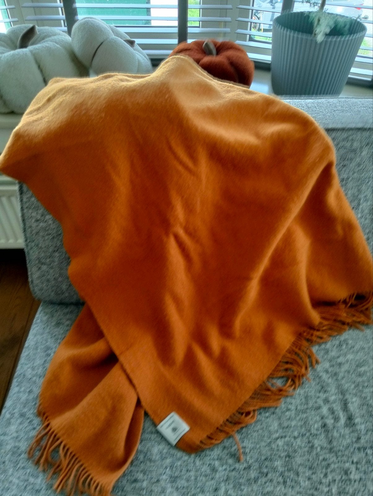 Wollen Plaid, Ophalen of Verzenden, Zo goed als nieuw